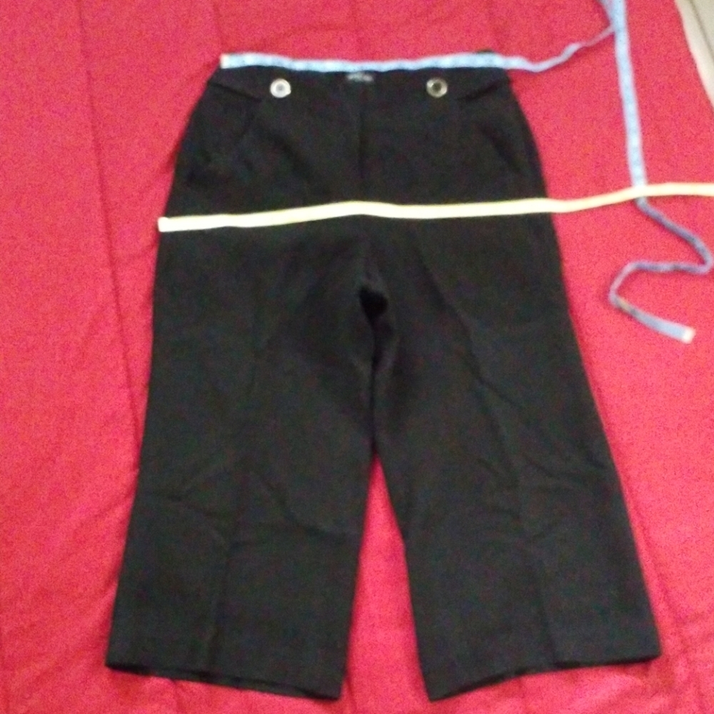 WHITE HOUSE BLACK MARKET WOMEN PANTS BLACK